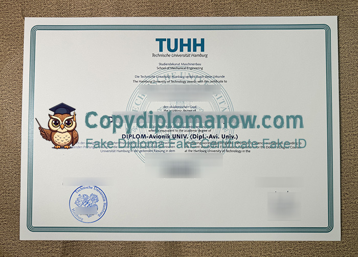 TUHH Urkunde