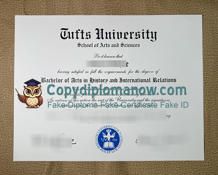 Tufts University Diploma