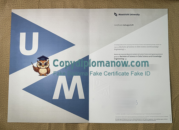Universiteit Maastricht Getuigschrift, Maastricht University Diploma,