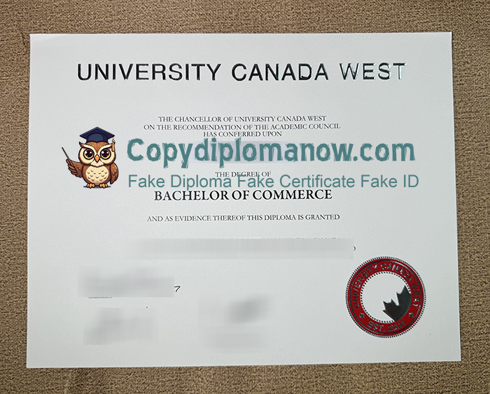UCW Diploma, University Canada West Diploma