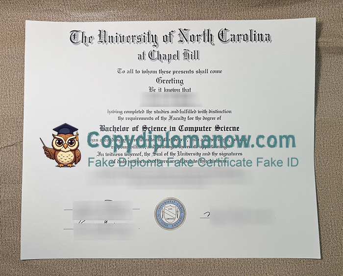 UNC Chapel Hill Diploma