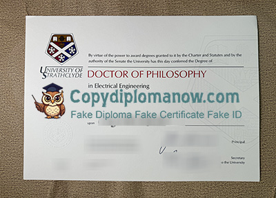 University of Strathclyde Diploma