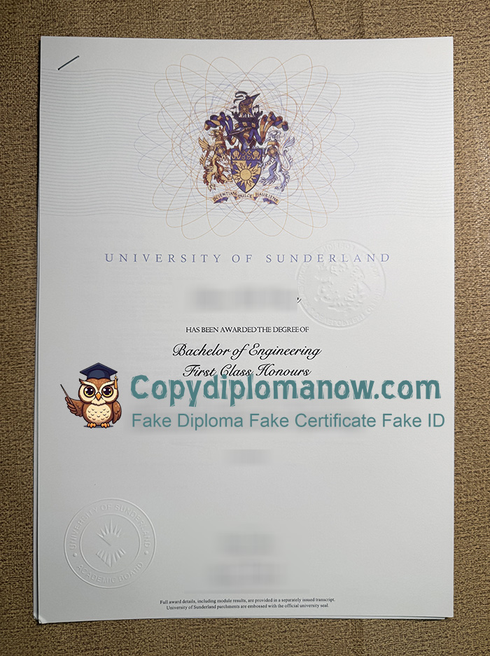 University of Sunderland Diploma
