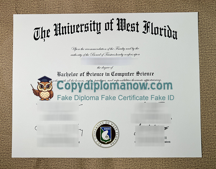 University of West Florida Diploma, UWF Diploma