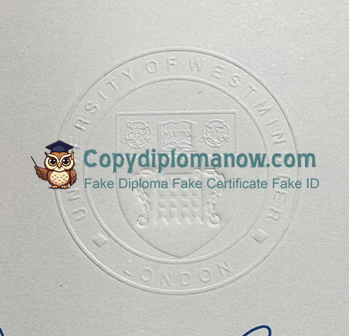 University of Westminster Degree