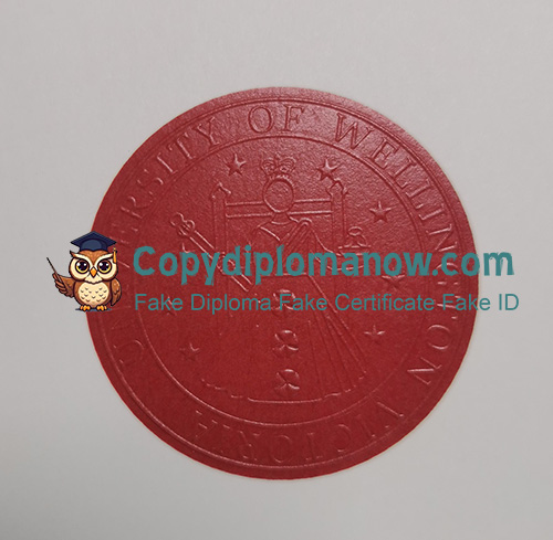 Victoria University of Wellington Diploma seal
