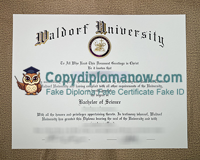 Waldorf University Diploma