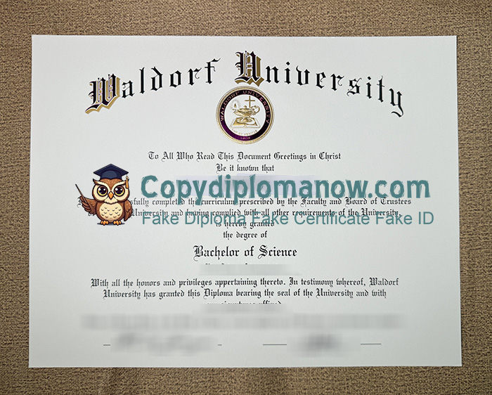 Waldorf University Diploma
