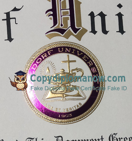 Waldorf University Diploma seal