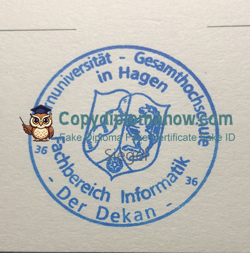 FernUniversität in Hagen Urkunde