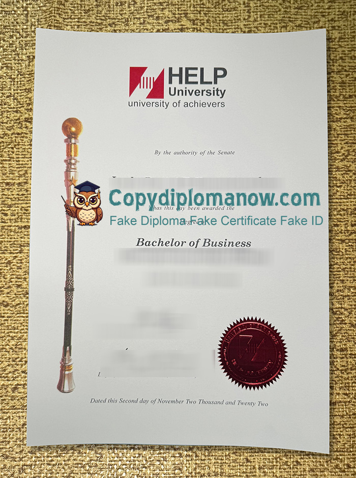 HELP University Diploma