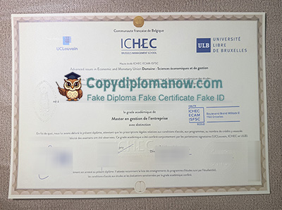 ICHEC Brussels Management School Diploma