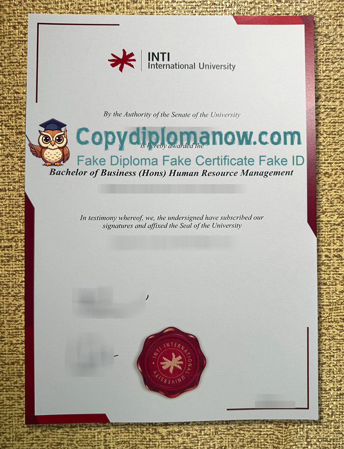 INTI International University Diploma