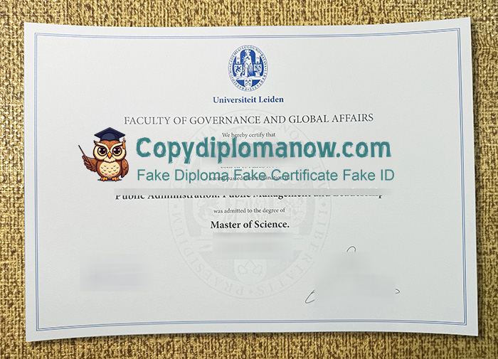 Leiden University Diploma