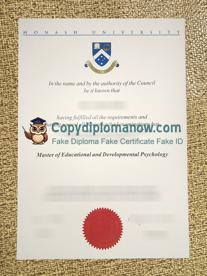 Monash University Diploma