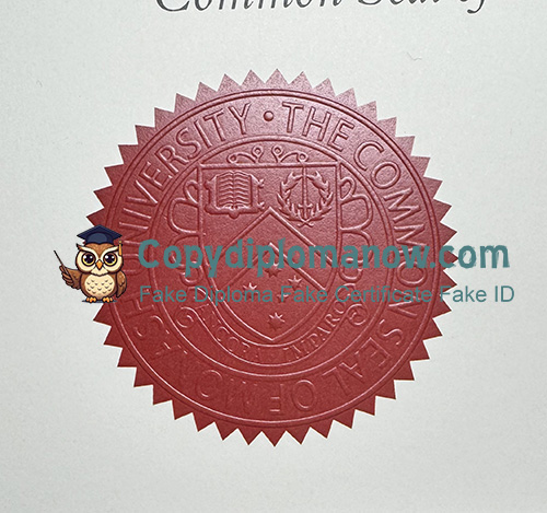 Monash University Diploma seal