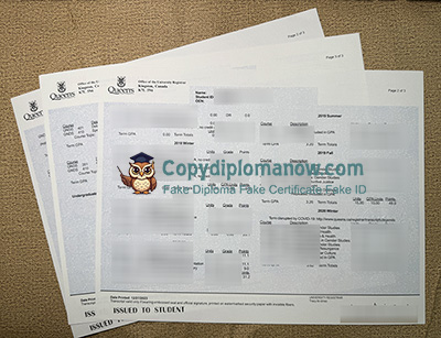 Queen's University at Kingston Transcript