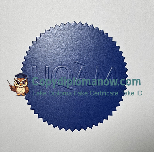 UQAM Diploma seal