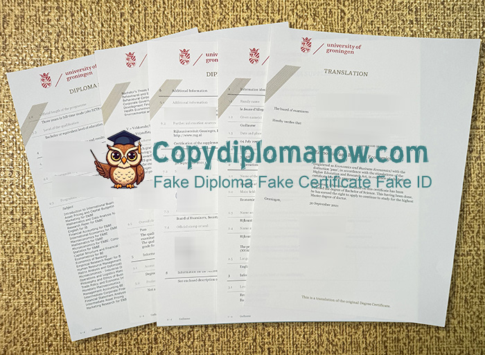 University of Groningen Transcript