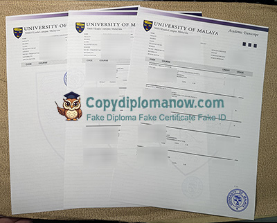 University of Malaya Transcript