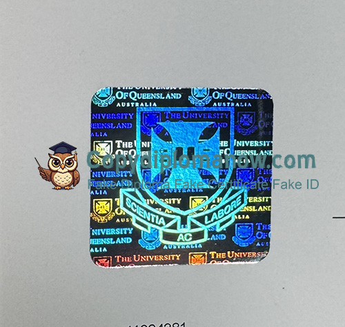 University of Queensland Diploma Hologram Security