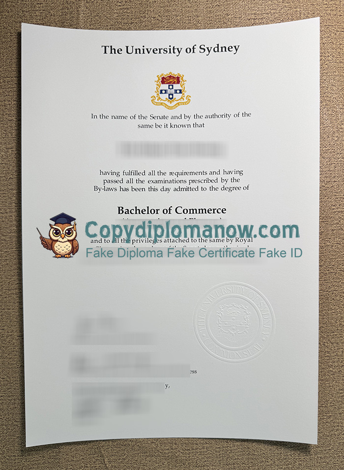 University of Sydney Diploma, USYD Diploma