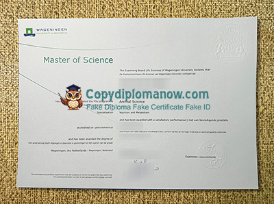 Wageningen University & Research Diploma