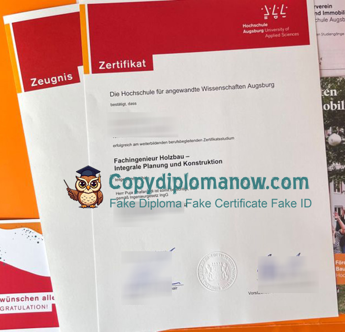 Technische Hochschule Augsburg Zeugnis