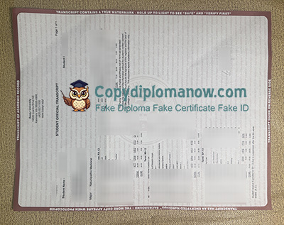 Bastyr University Transcript