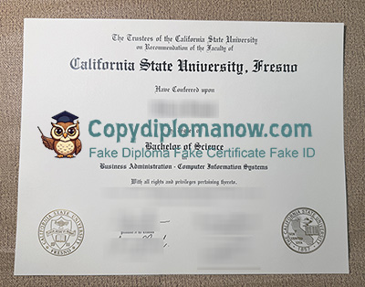 Fresno State Diploma