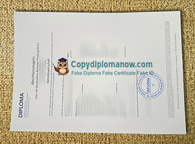 Diploma Hochschule Zeugnis