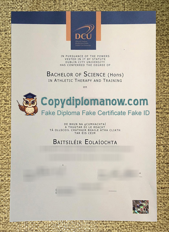 DCU Diploma, Dublin City University Diploma