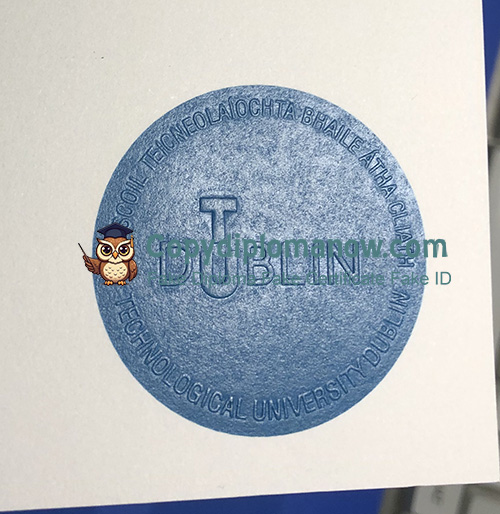 TU Dublin Diploma seal