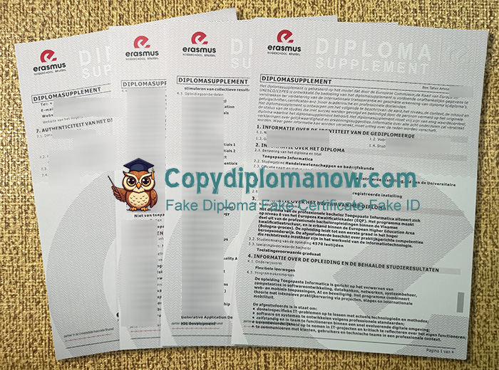 Erasmushogeschool Brussel Diploma Supplement