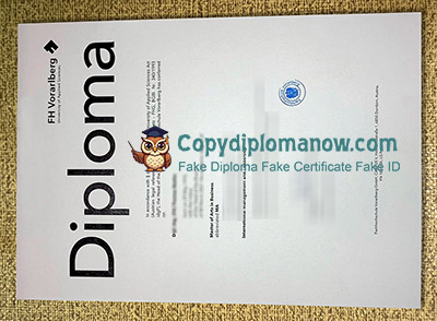 FH Vorarlberg Diploma