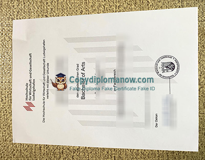 Hochschule Ludwigshafen Urkunde