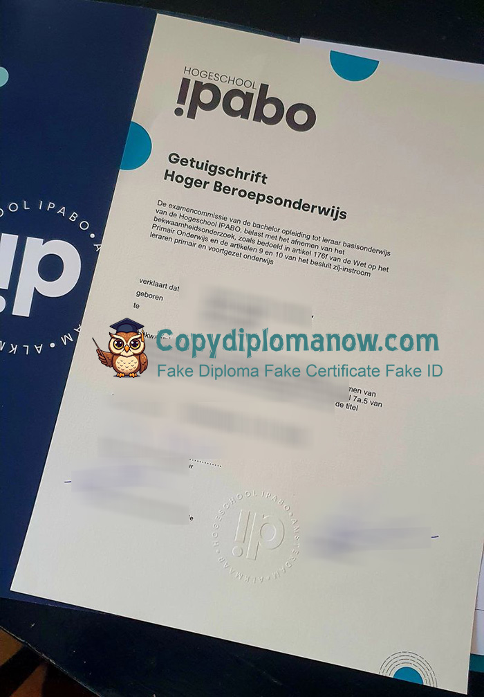 IPABO University of Applied Sciences Diploma