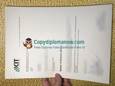 Karlsruhe Institute of Technology Urkunde