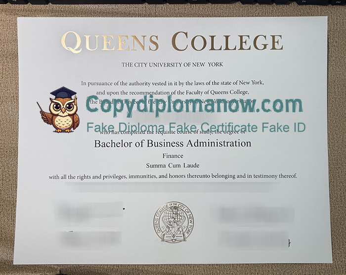 Queens College Diploma