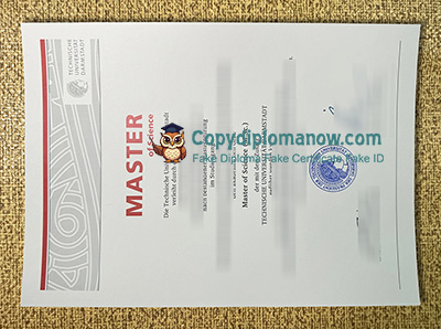 TU Darmstadt Urkunde