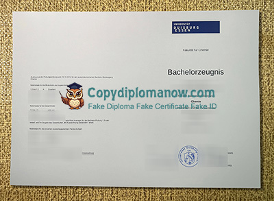 Universität Duisburg-Essen Zeugnis