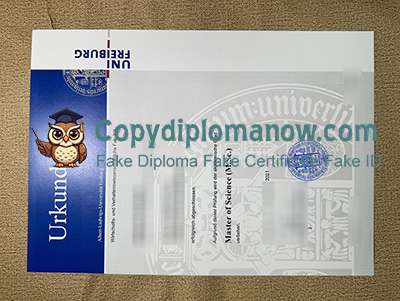 Universität Freiburg Urkunde