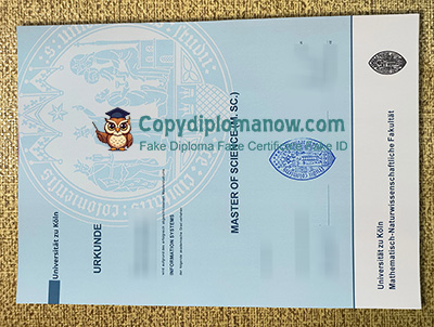 Universität zu Köln Urkunde