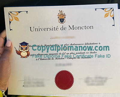Université de Moncton Diploma