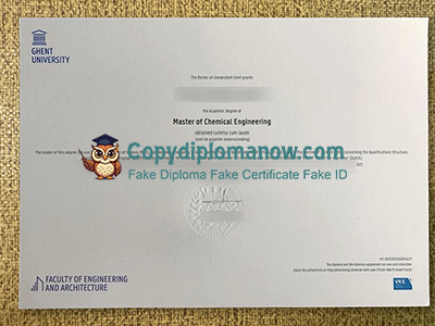 Ghent University Diploma