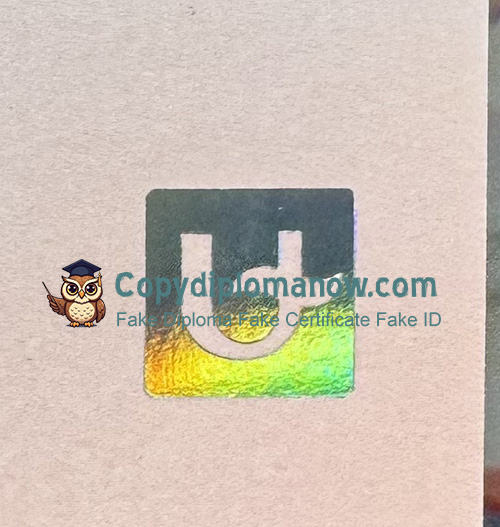 University of Antwerp Diploma Hologram Security