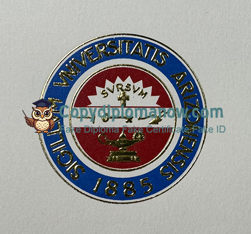 University of Arizona Diploma seal