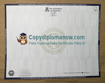 University of Arizona Transcript