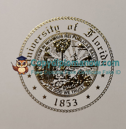University of Florida Diploma seal
