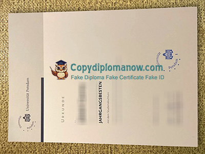 Universität Potsdam Urkunde